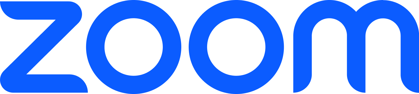 Zoomの青い公式ロゴ